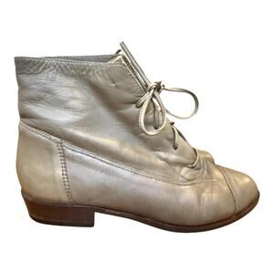 Vintage Nine West Noreen Lace Up Bootie Women size 7.5